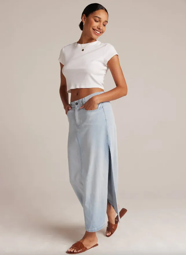 Bella Dahl Side Slit Skirt