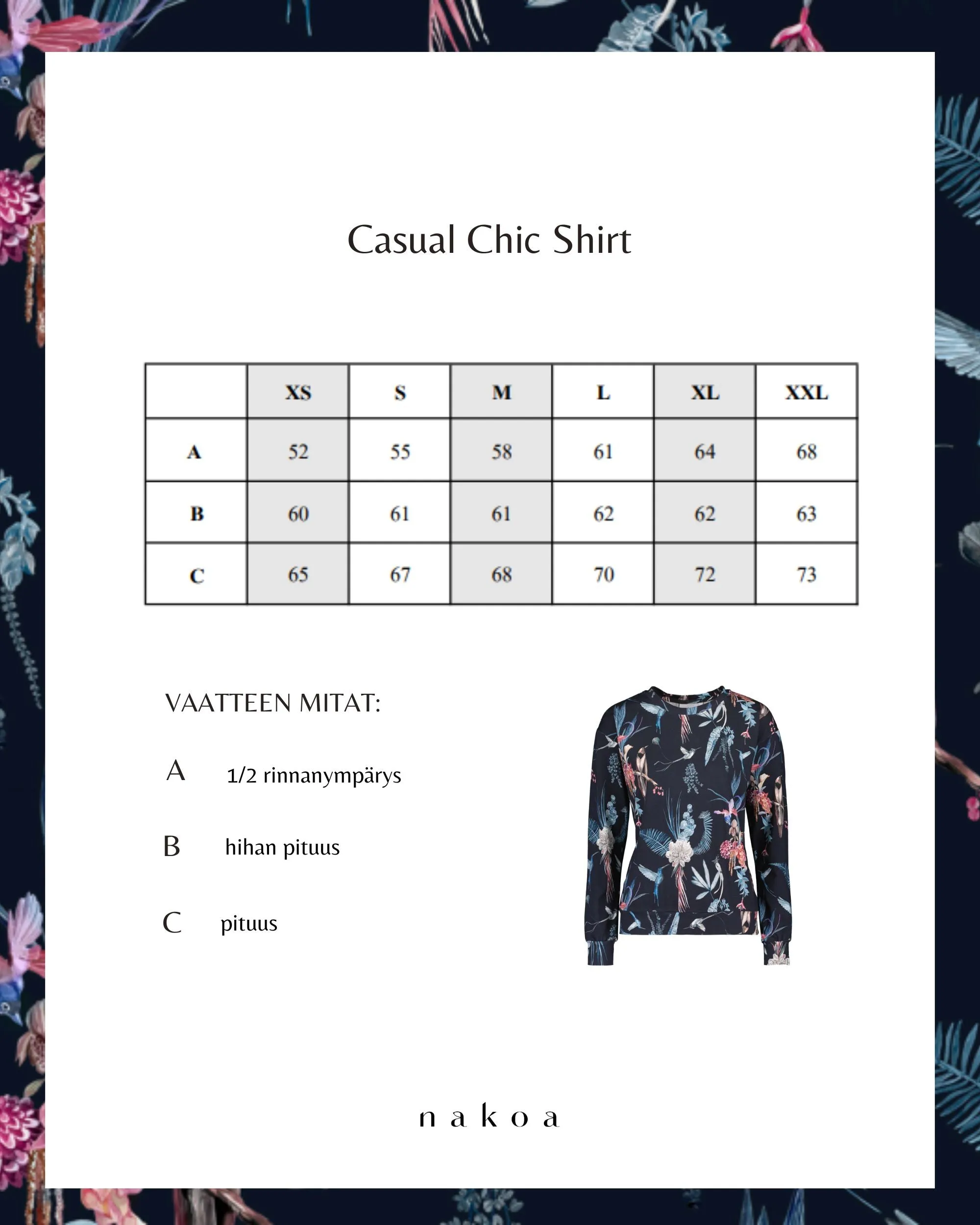 Casual Chic Print Shirt Bluebird