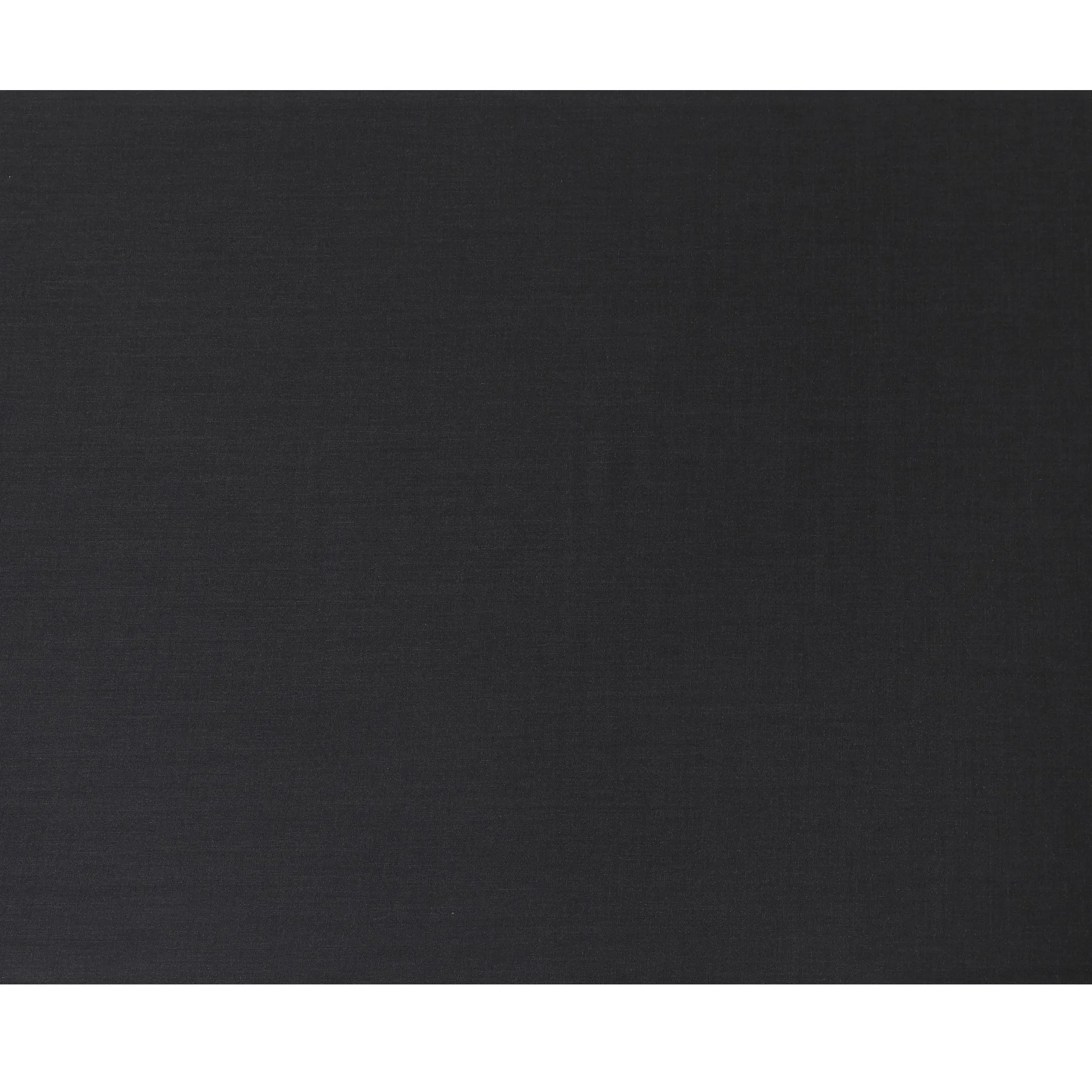 Charcoal black Premium Super 140's blended wool suiting fabric-D17268