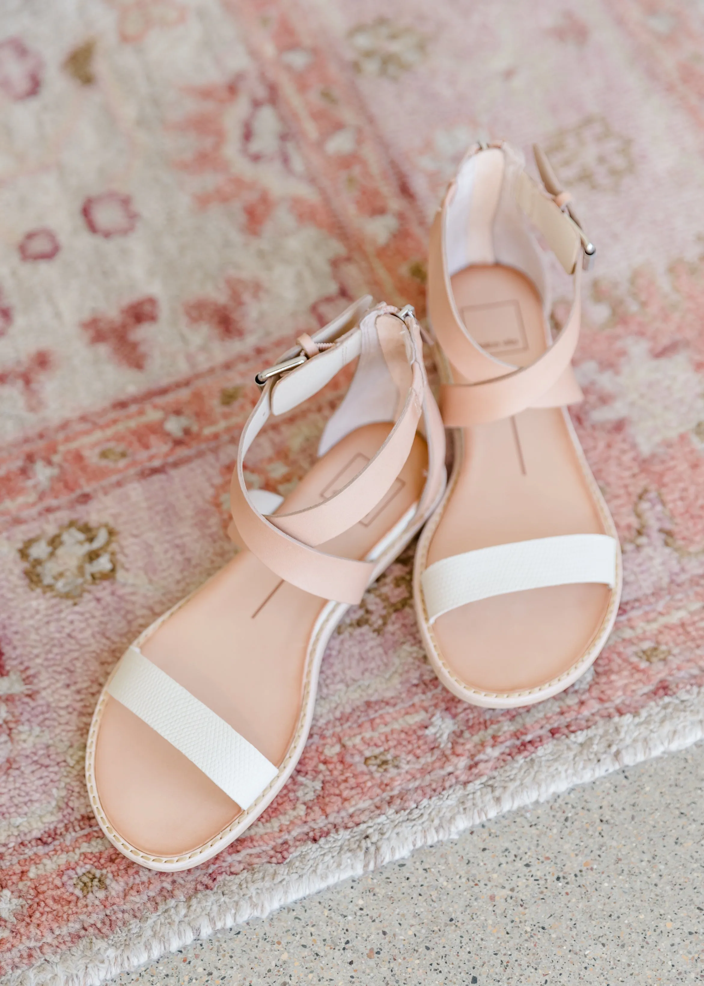 Dolce Vita Ankle Wrap Leather Sandals - FINAL SALE