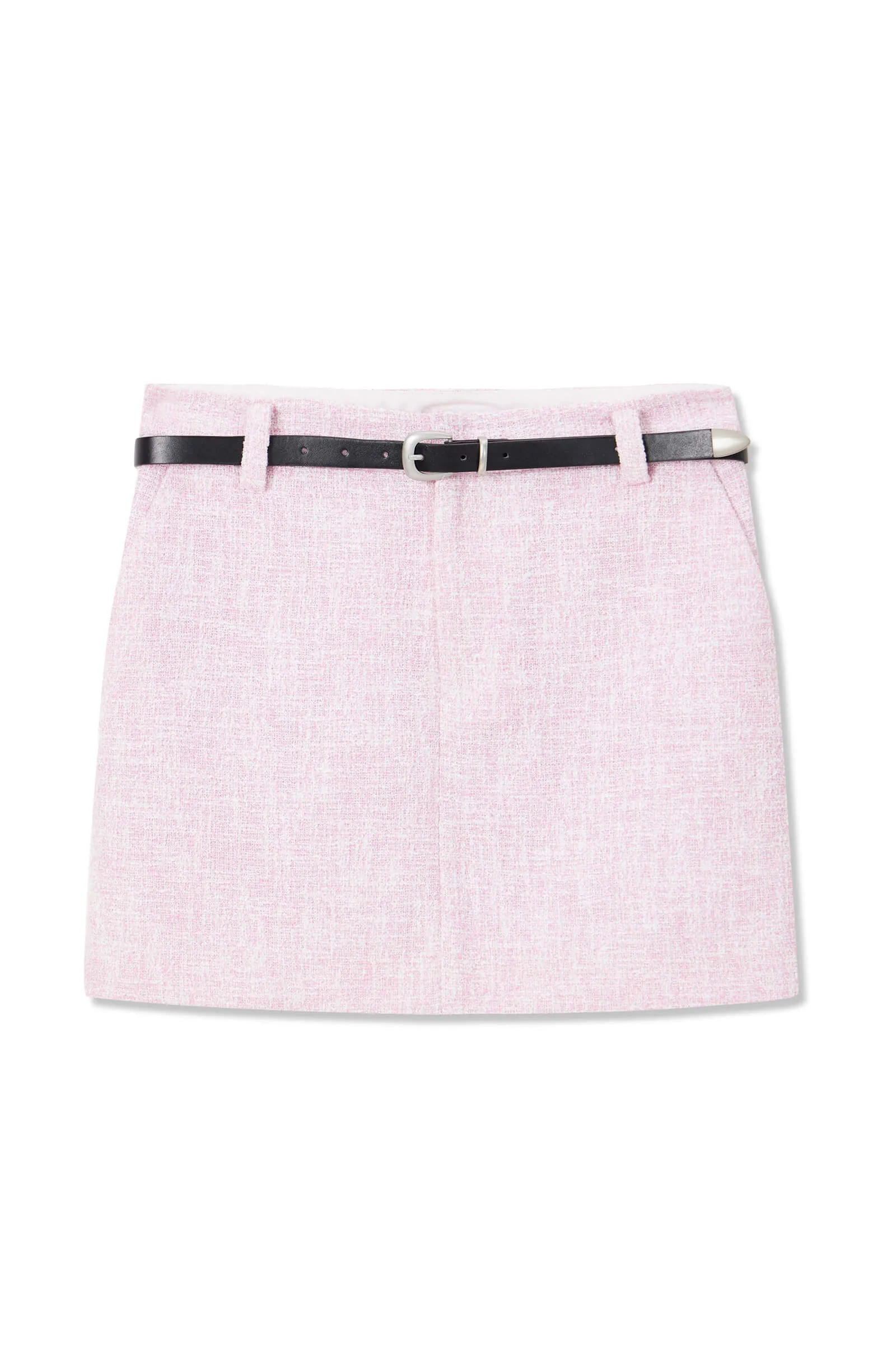 Dopamine Pink Ultra-Short Skirt