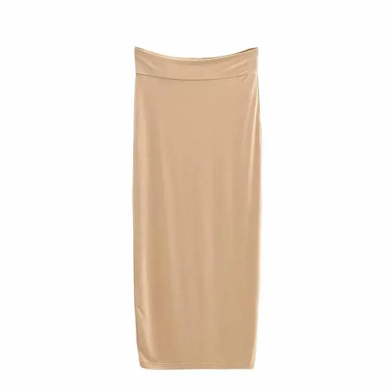 Elegant Modal Pencil Skirt: Versatile Summer Staple