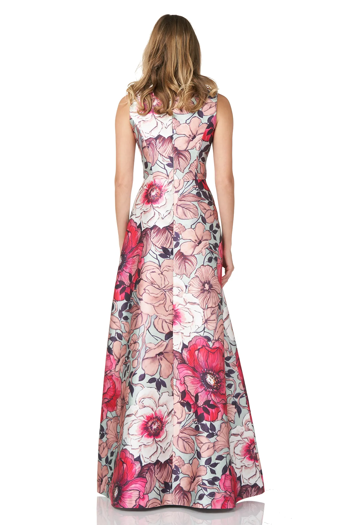 Floral Printed Gown