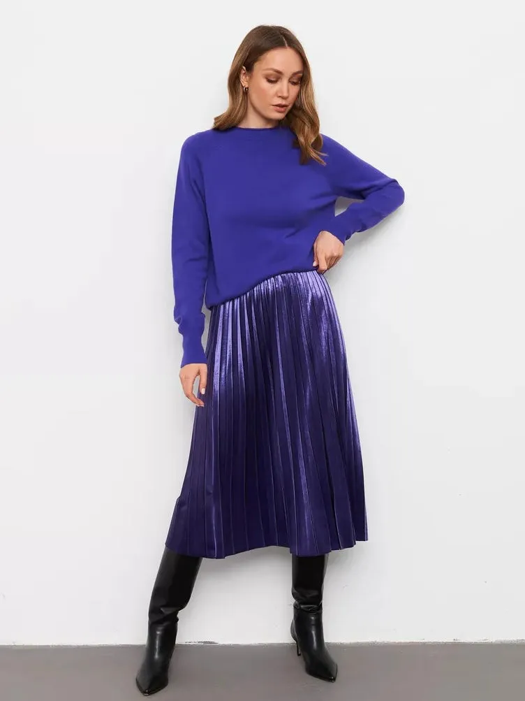 Flowing Velvet Skirt