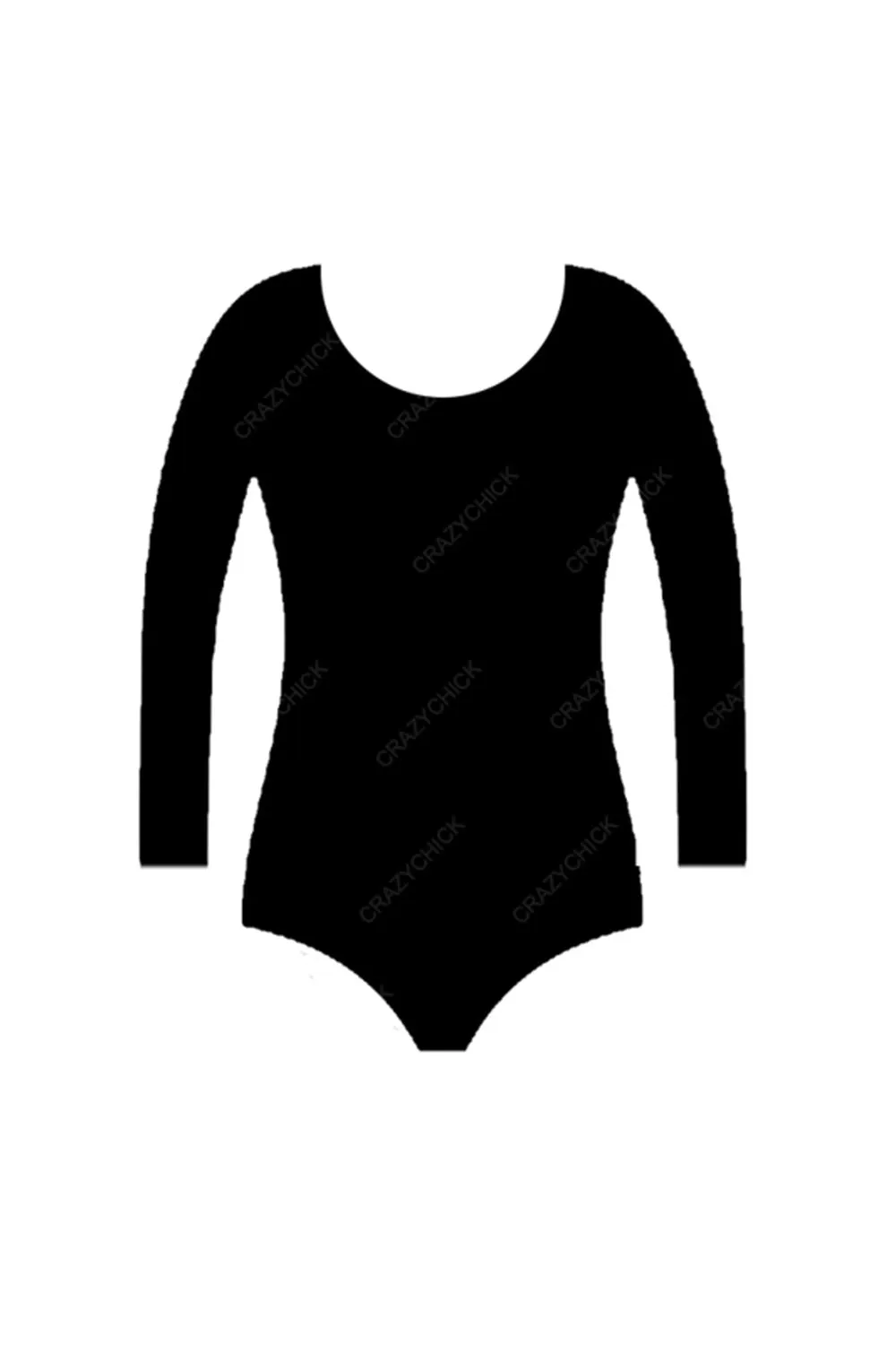 Girls Cotton Full Sleeve Leotard - Comfortable and Versatile Dancewear for Young Artists