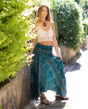 Gypsy Dress/Skirt Turquoise