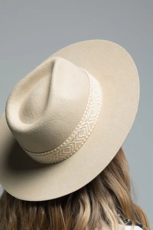 Hard Brim Panama Hat