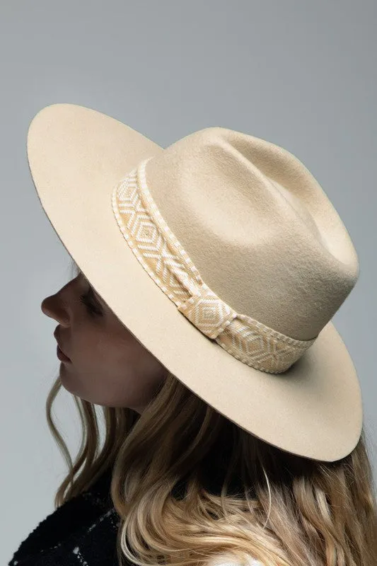 Hard Brim Panama Hat