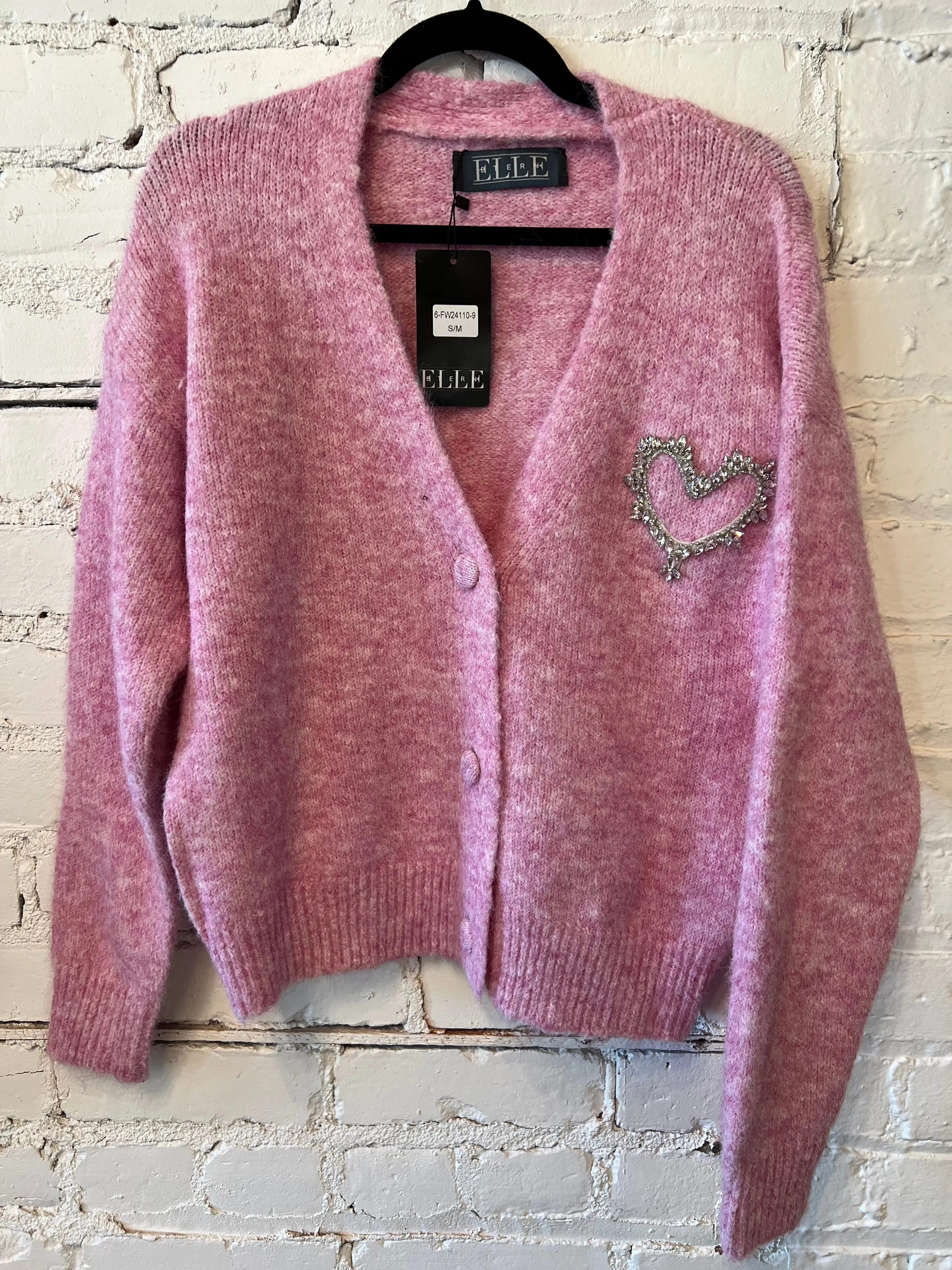 Heart Gem Cardigan