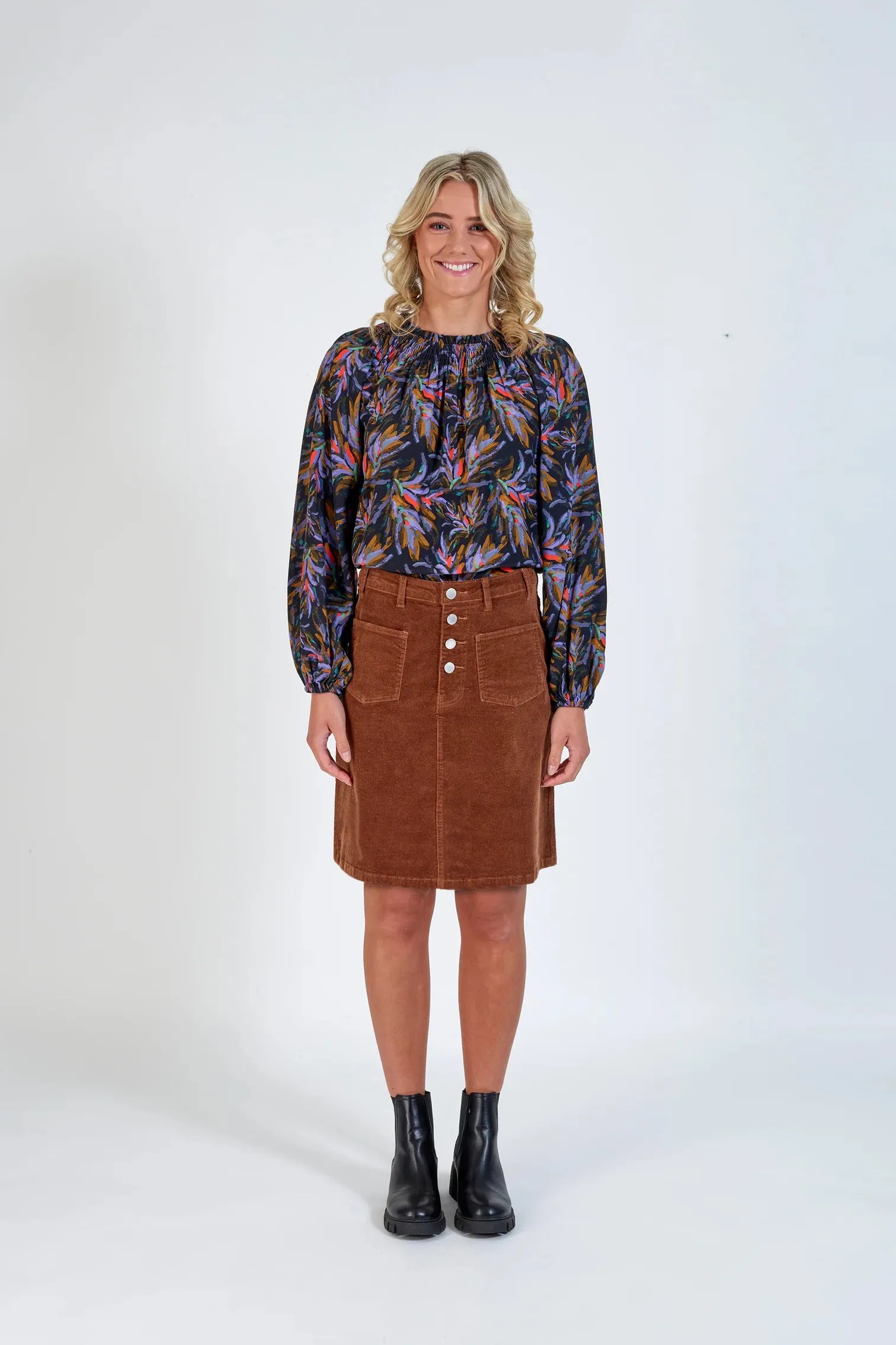 Knewe Label Pincord Potter Skirt