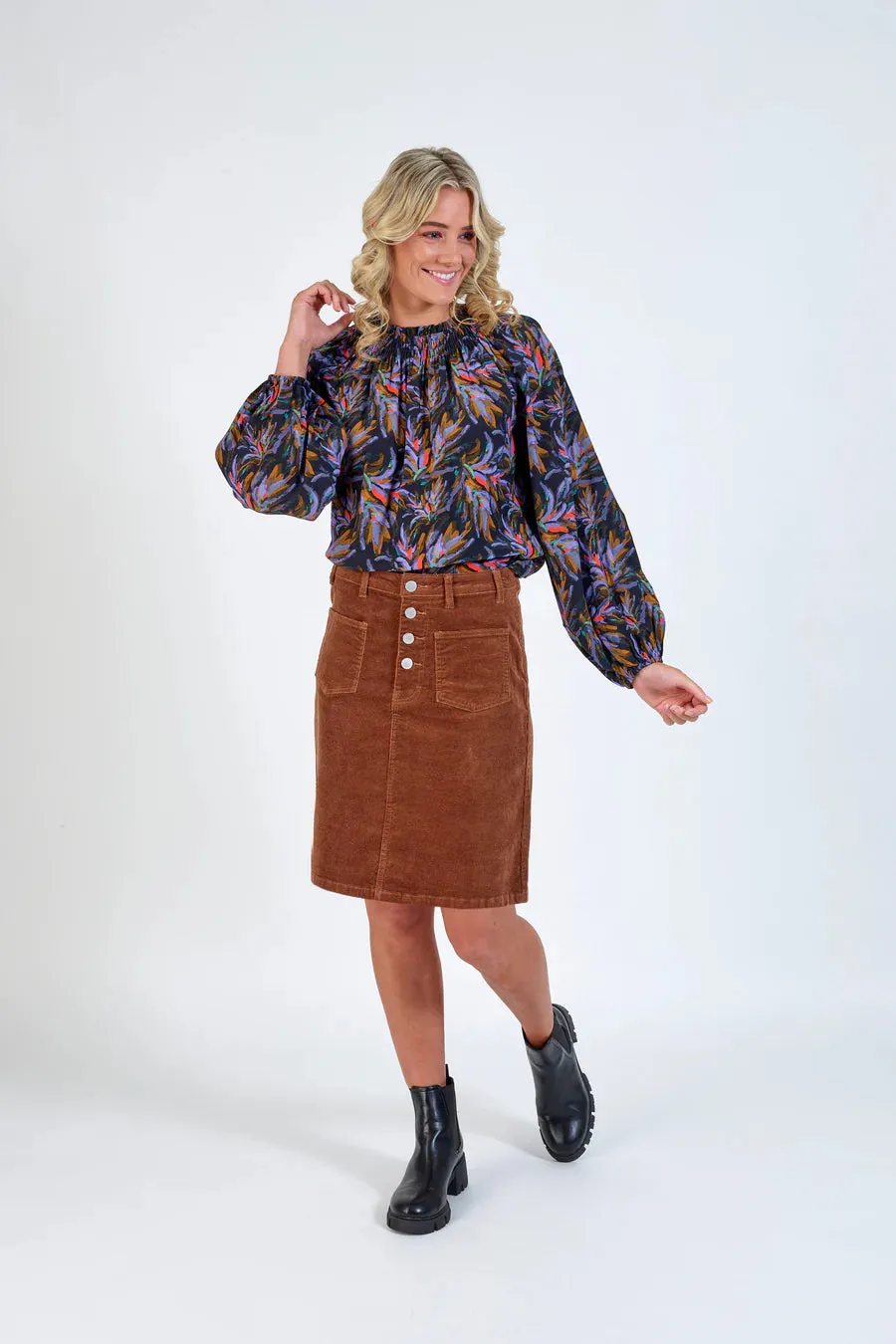 Knewe Label Pincord Potter Skirt