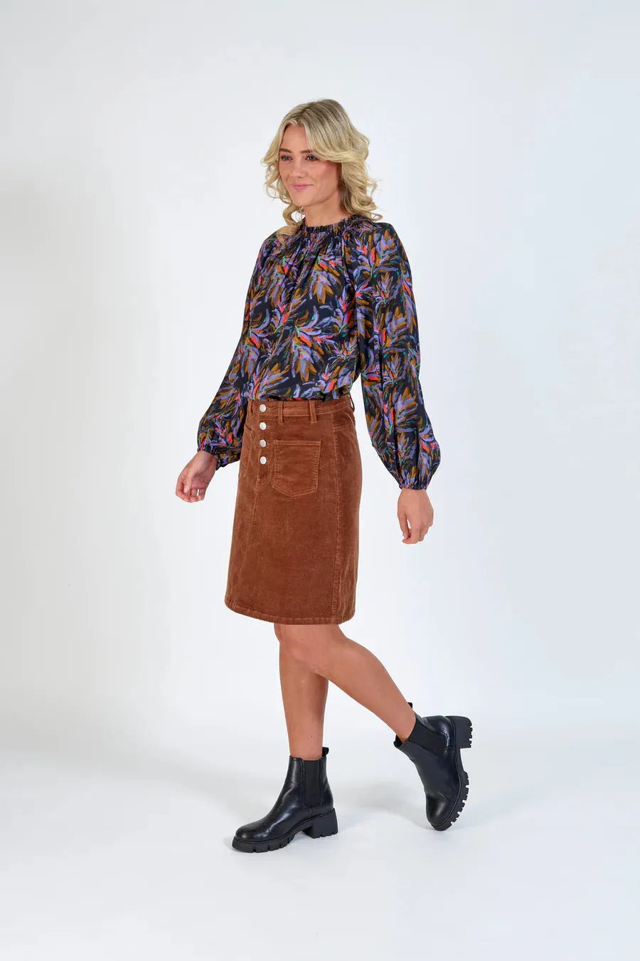 Knewe Label Pincord Potter Skirt