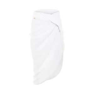 La Jupe Saudade Skirt in White