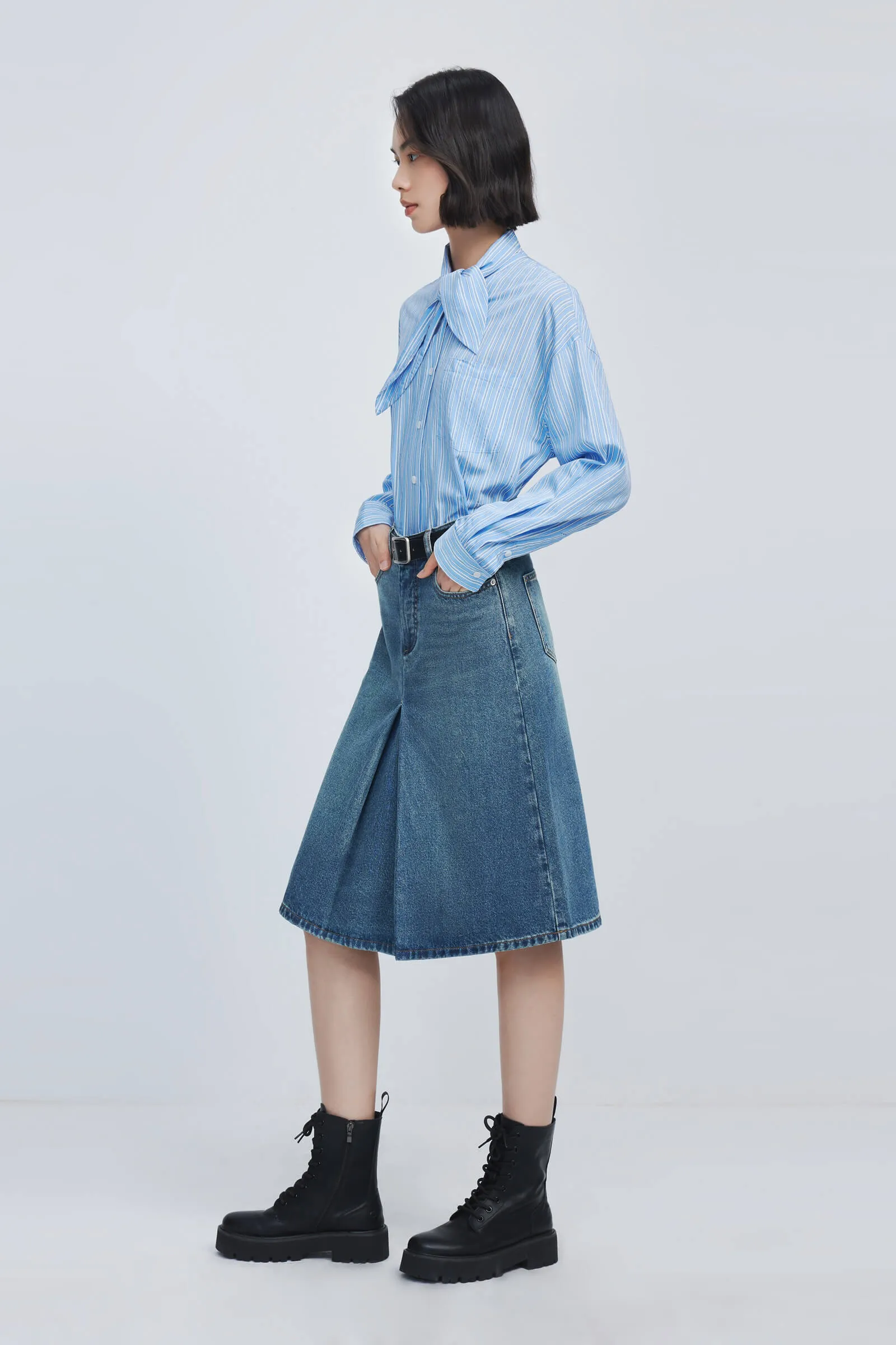 Lily Denim Skirt