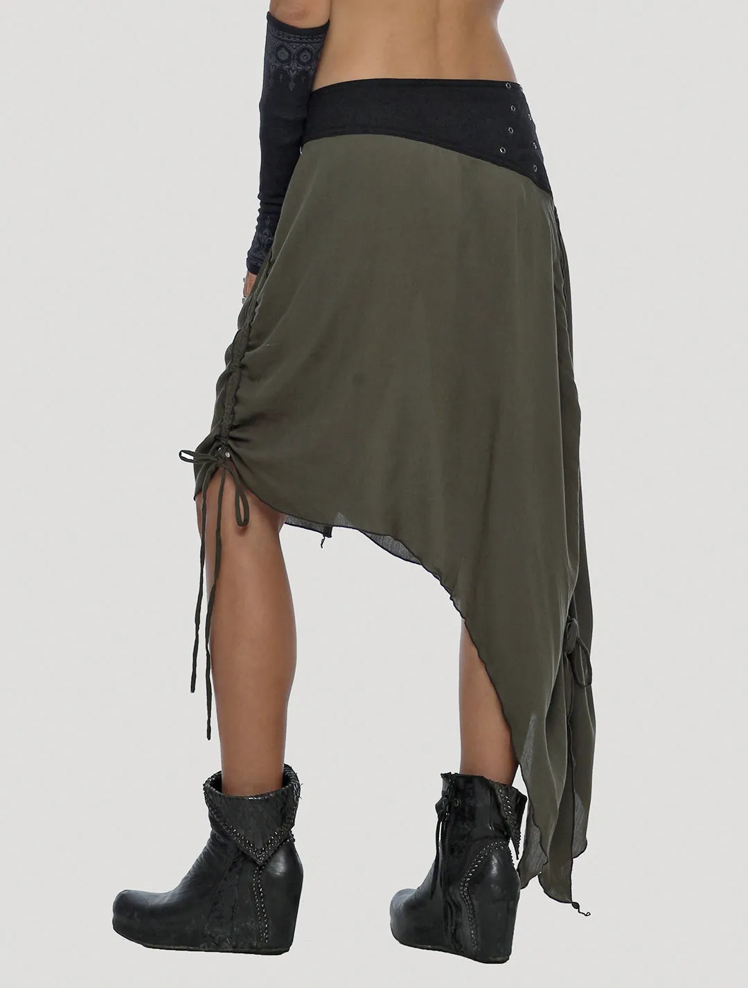 Lolo Long Wrap Skirt