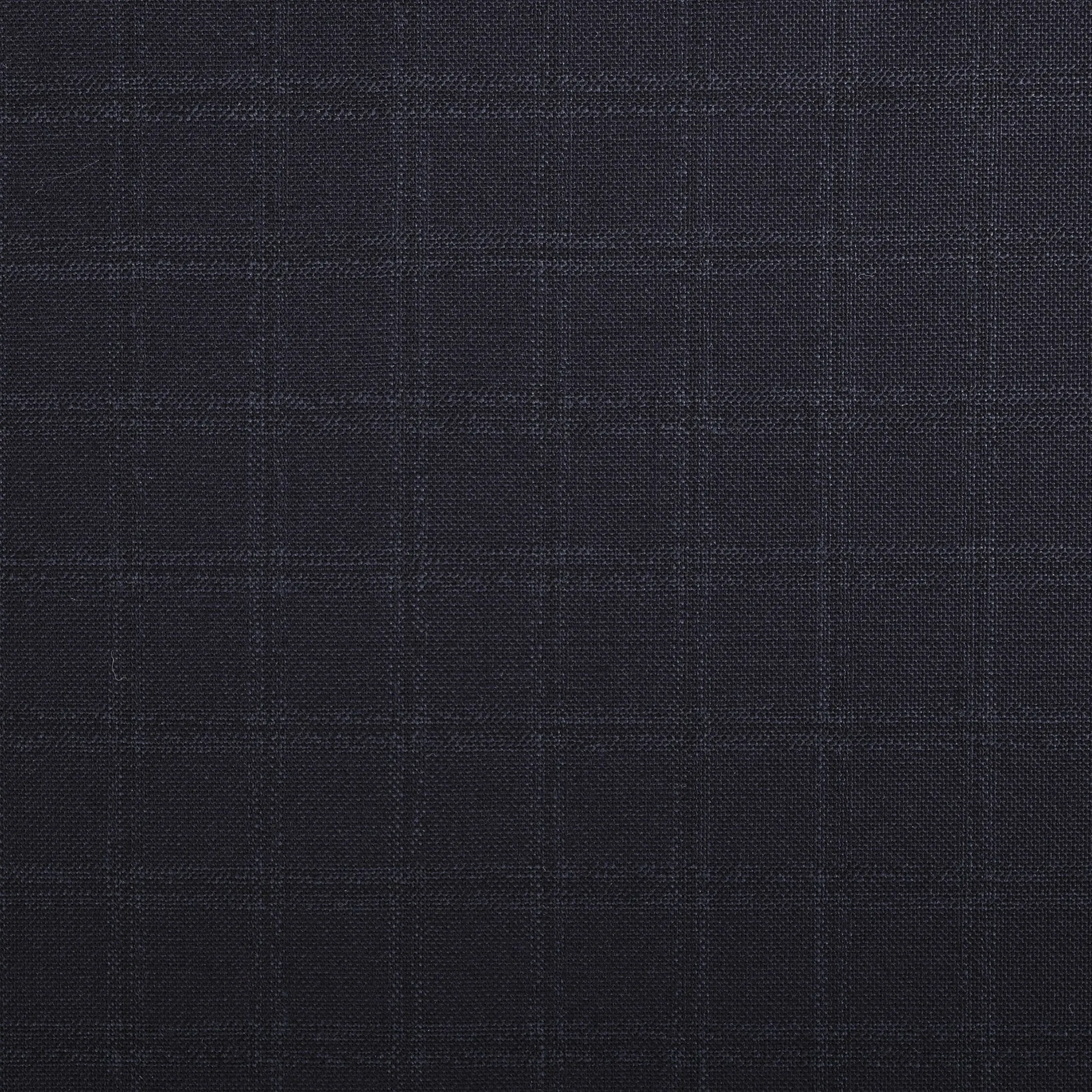 Navy Suiting Check Fabric 4253