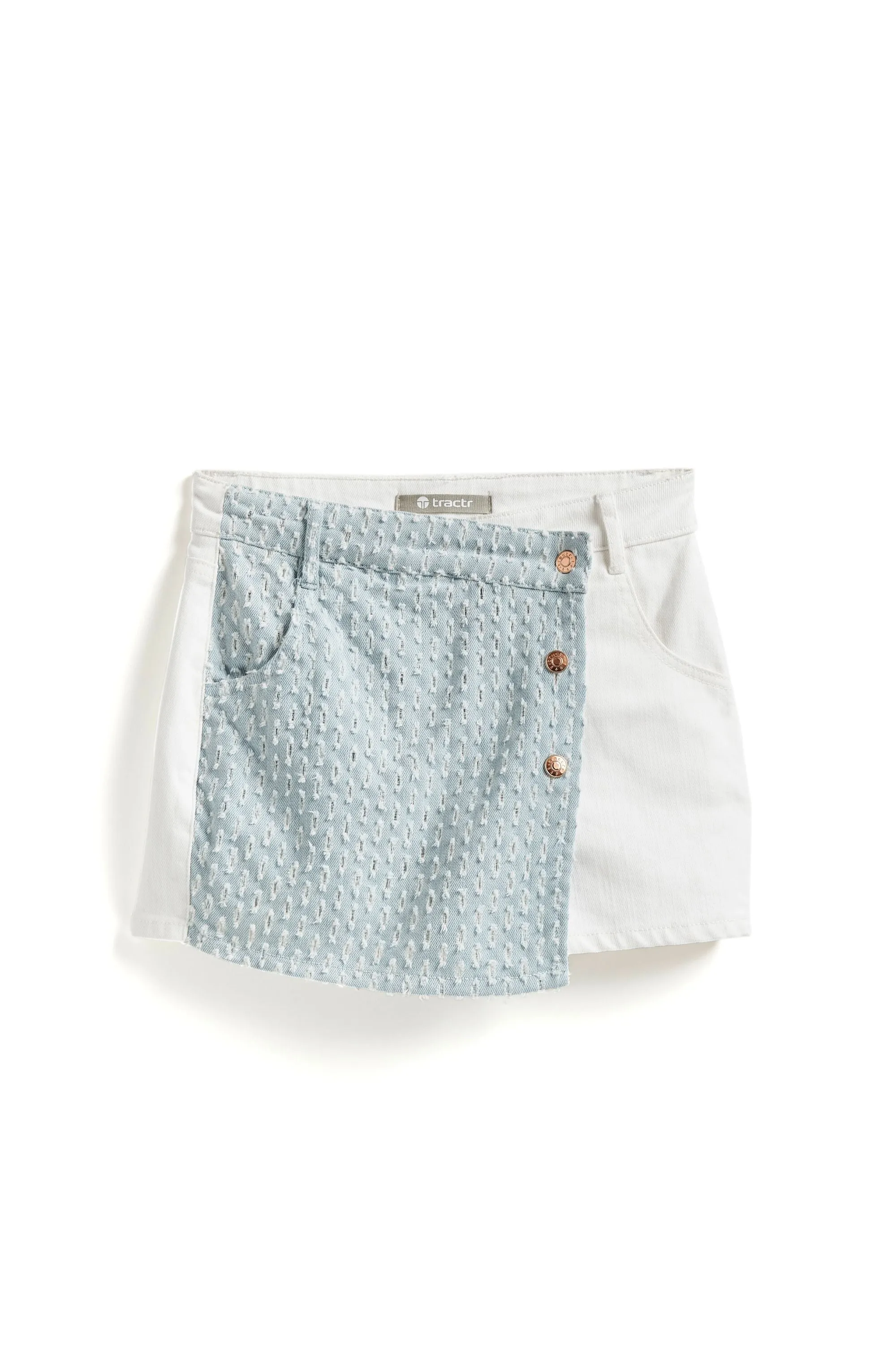 Needle Punch Tonal Skort