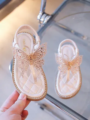 Precious Gem Butterfly Sandals by Liv and Mia