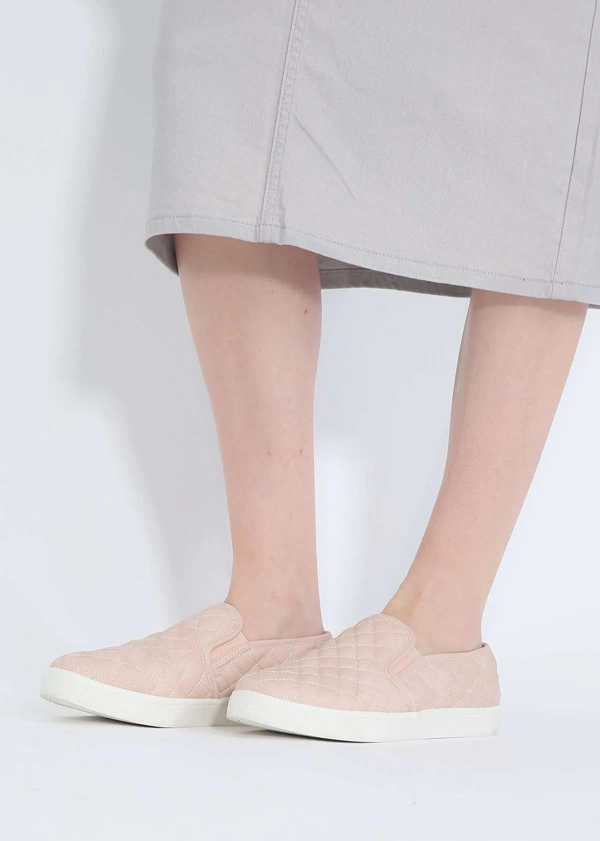 Quilted Slip On Tennis Shoe-FINAL SALE