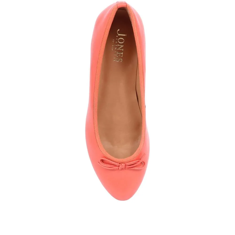 Soleil Leather Low Ballet Pumps - SOLEIL / 323 600