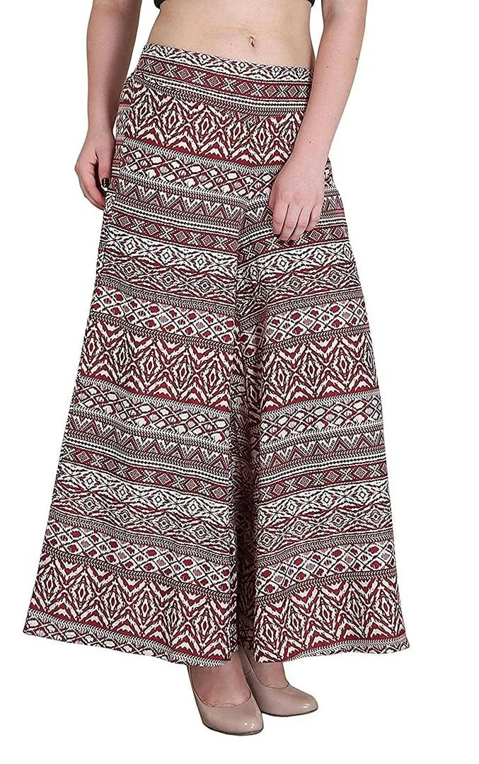 Stylish Printed Crepe Palazzo For Women