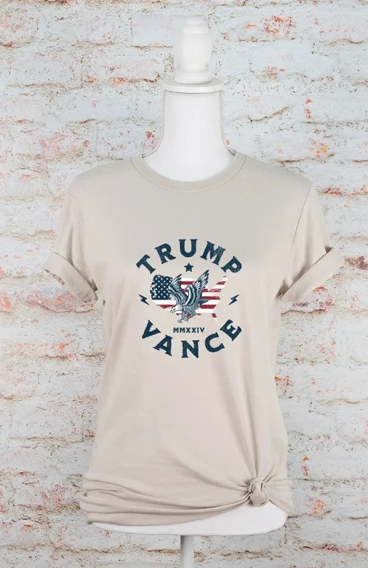 Trump Vance America Eagle Graphic Tee