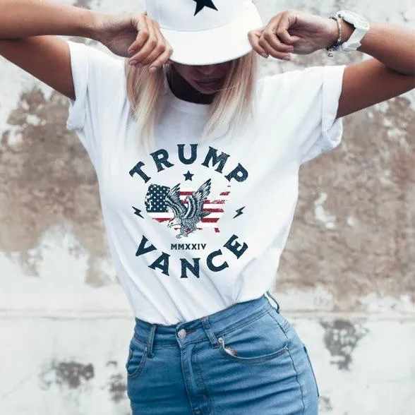 Trump Vance America Eagle Graphic Tee