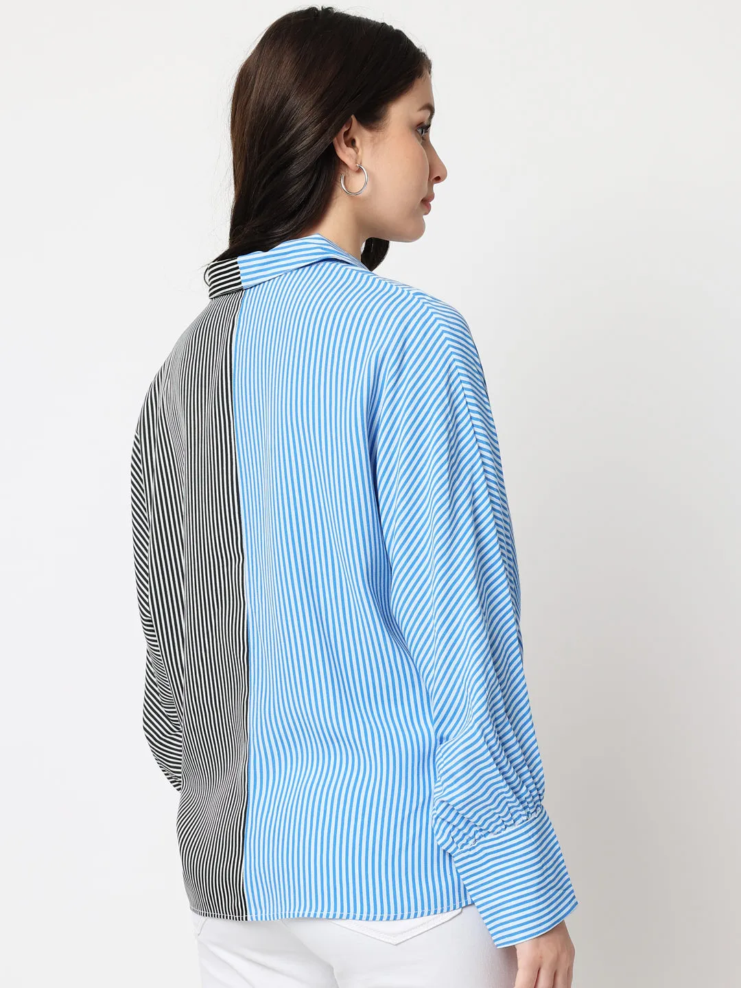 Women Classic Striped Casual Shirt