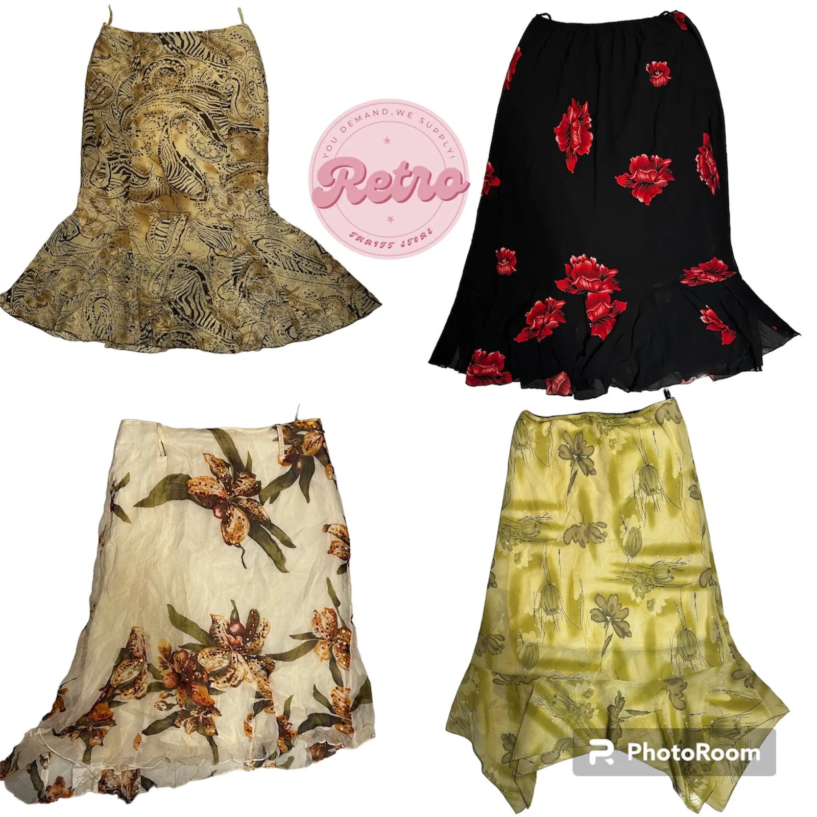 Y2K flowy Skirts