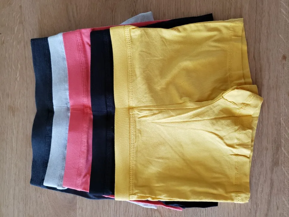 Yellow Layering Short Leggings